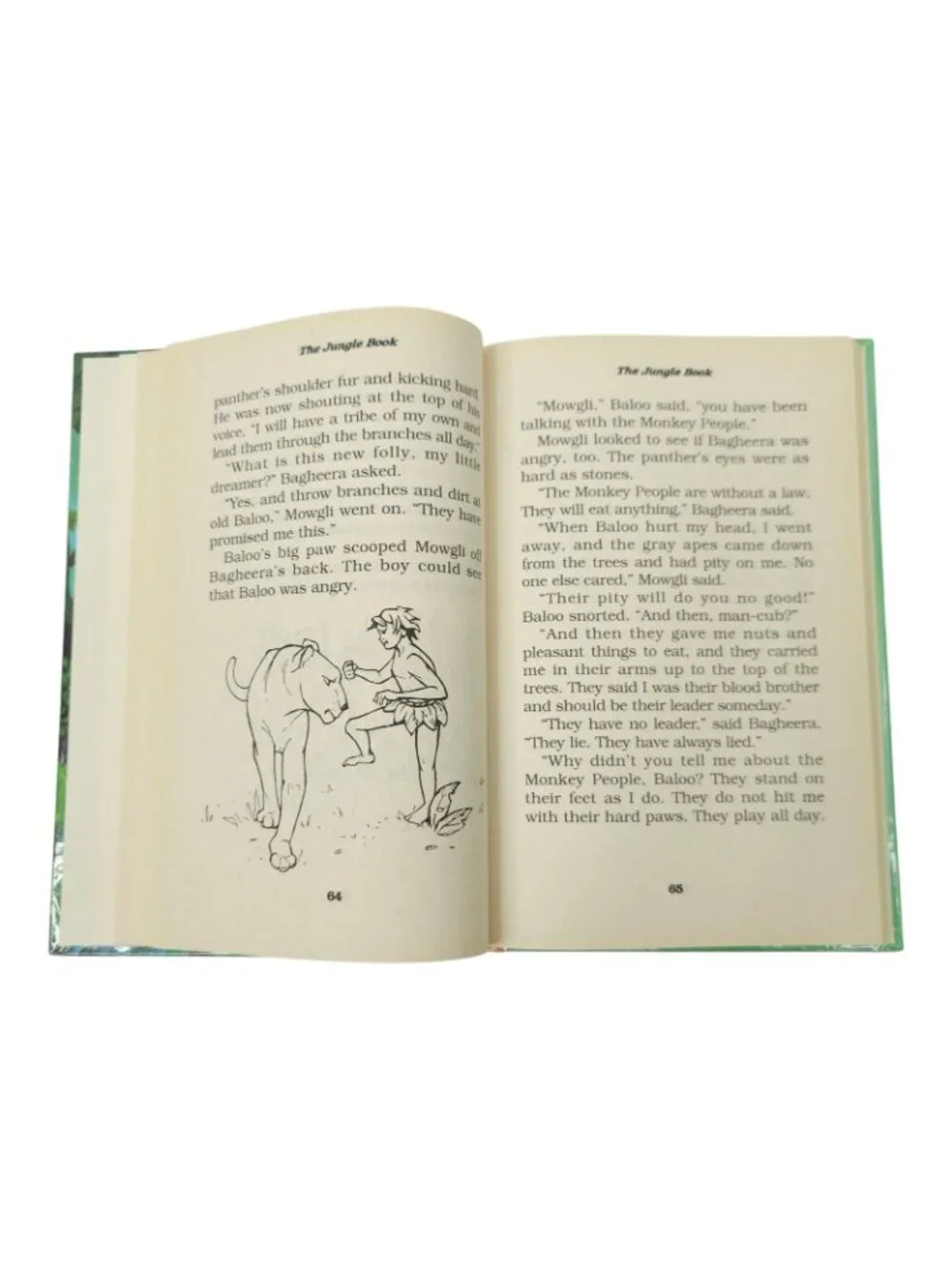 Treasury of Illustrated Classics The Jungle Book Hardcover Rudyard Kipling Kids